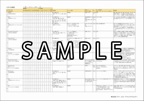 Erp比較表19 国内erp市場シェアtop10を比較